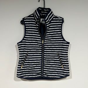 Navy and Cream Vest